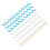 1:12 60pcs Dolls High Heels with 20pcs Ear Stud 10