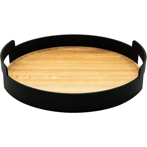 Nordic Kitchen Serving Tray, Simple and Timeless Design, Black 1
