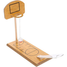 Wooden Desktop Basketball Toy Mini Fun Basketball Game Toy for Girls Boys Children