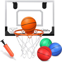 Mini Indoor Basketball Hoop for Children, Small Indoor Basketball Hoop for Door, Sports Training Game for Adults, Office, Home, 40 x 30 cm