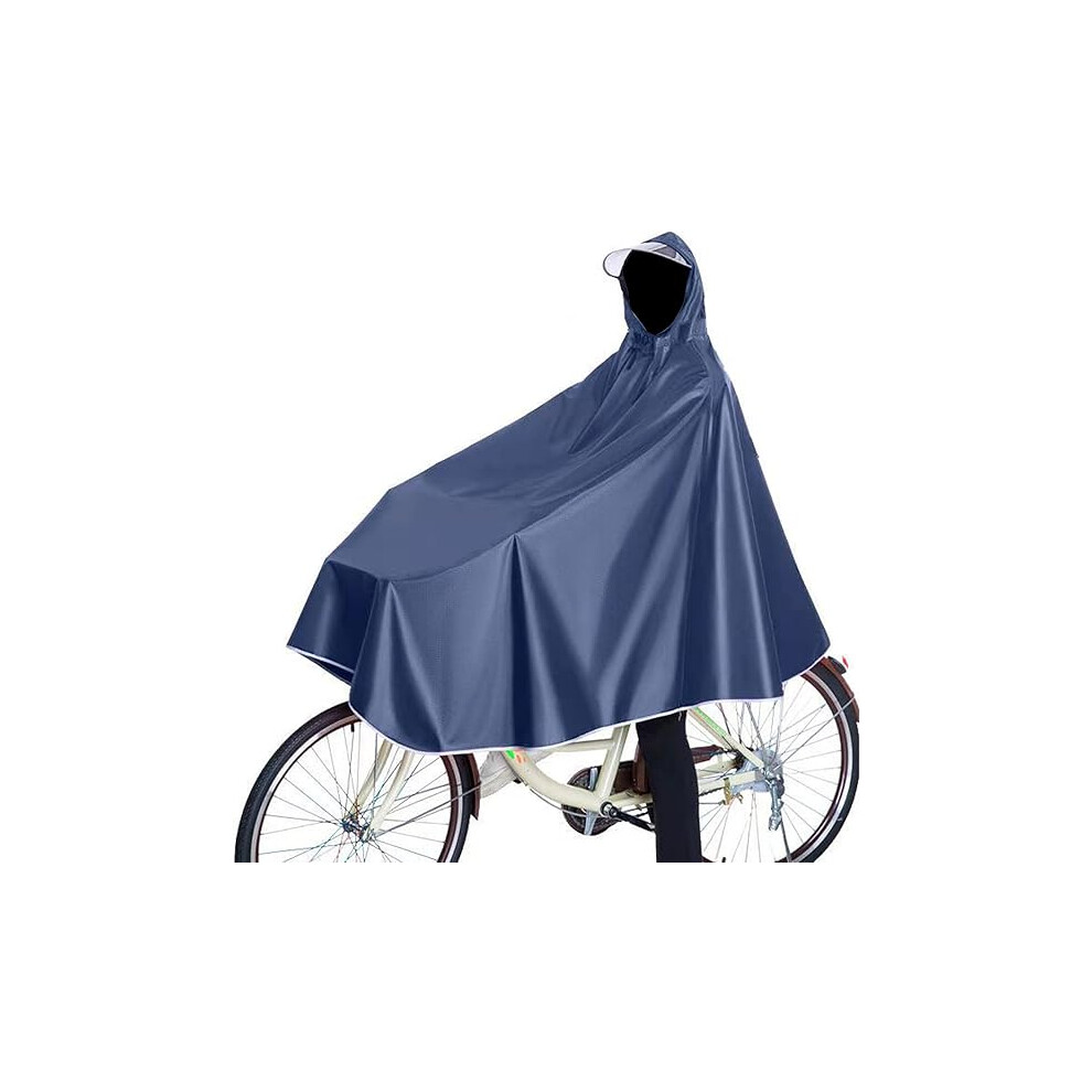 Waterproof Cycling Rain Poncho, Bicycle Compact Rain Cape, Cycling Rain Poncho With Hood For Bikes, Mountain Bikes, Electric Bicycles 9379361031659