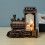 Christmas Snow Globe Lantern Train, for Christmas Decoration, Metallic 3