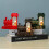 Christmas Snow Globe Lantern Train, for Christmas Decoration, Metallic 4