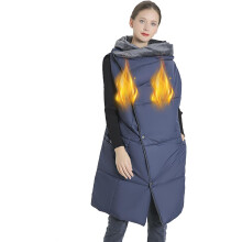 Heated Blanket Battery Operated,USB Shawl Electric Heating Blanket100x80cm(Color:blue)