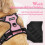 Dog Harness for Medium Dogs, Anti-Pull Dog Harness with Control, No-Pull, Adjustable Harness Pink, S 3