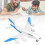 Alloy Airplane Model Aircraft Model 5 Lights 11