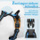 Dog Harness for Medium Dogs, Anti-Pull Dog Harness with Control, No-Pull, Adjustable Harness Blue, L 4