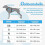 Dog Harness for Medium Dogs, Anti-Pull Dog Harness with Control, No-Pull, Adjustable Harness Blue, M 2