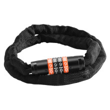 Cycle Lock Cable - High Performance 4-Digit Combination Chain, Anti-Theft Steel with Protective Cover for Bicycle, Scooter, and Gate Security