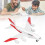 Alloy Airplane Model Aircraft Model 5 Lights 12