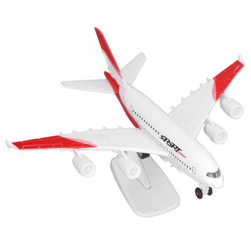 Alloy Airplane Model Aircraft Model 5 Lights 2