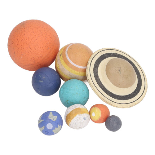 Solar System Model PVC Cute 9 Planets Figure for 1
