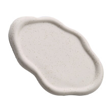 Jewelry Plate Ceramic Glossy Appearance Simple