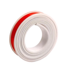 U-Shaped Edge Banding, Self-Adhesive Furniture Trim, Soft Edge Protector for Tables and Cabinets, 20mm Size