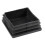 50mm x 50mm Plastic Square End Blind Plugs Cap Pipe Inserts 12pcs 5
