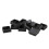 50mm x 50mm Plastic Square End Blind Plugs Cap Pipe Inserts 12pcs 1