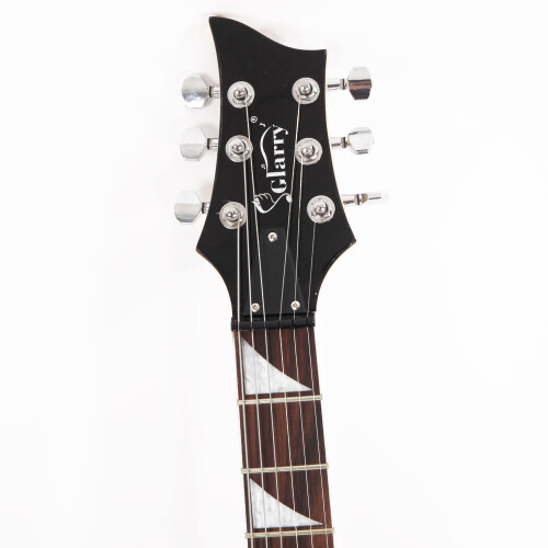 Flame Electric Guitar HSH Pickup Shaped W/ Strap Picks Shake Cable Black 2