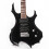 Flame Electric Guitar HSH Pickup Shaped W/ Strap Picks Shake Cable Black 6