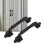 2PCS Door Handle Heavy Duty Smooth Surface Black 11