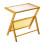 Living And Home Small Bamboo End Table 4