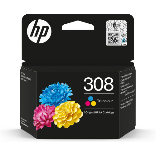 HP HP 308 Tri-color Original Ink Cartridge