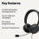 Amazon Amazon Basics On Ear Wired Computer Headset with Adjustable Microphone 2