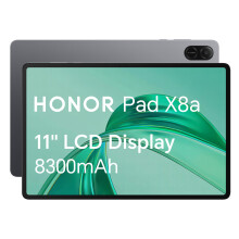 Honor Pad X8a, 11-Inch Wi-Fi Tablet, 128GB Storage, 8300mAh Battery, Q
