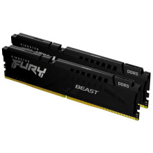 Kingston FURY Beast Black DDR5 64GB (2x32GB) 6000MT/s CL30 DIMM Deskto