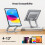UGREEN iPad Stand Tablet Desk Holder 360 Rotating Foldable Adjustable 5
