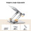 UGREEN iPad Stand Tablet Desk Holder 360 Rotating Foldable Adjustable 3