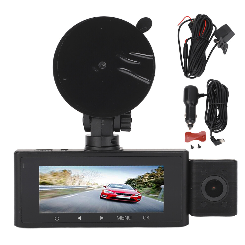 Car Dash Cam 2K 1080P Night Vision Loop Recording 8130196214676