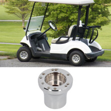 Silberne Aluminium-Lenkradadapter Ersatz für EZGO TXT/RXV 1994+