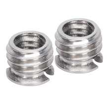 LS0011 2 pièces 5 g 1/4 po à 3/8 po vis en fer blanc
