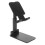 Support pliable et rétractable pour téléphone/tablette noir 16