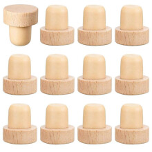 Wine Bottle Corks T Shaped Cork Plugs for Wine Cork Wine Stopper Reusable Wine Corks Wooden And Rub