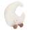 Moon Shaped Pillow Cute Decorative Soft Stuffed 3