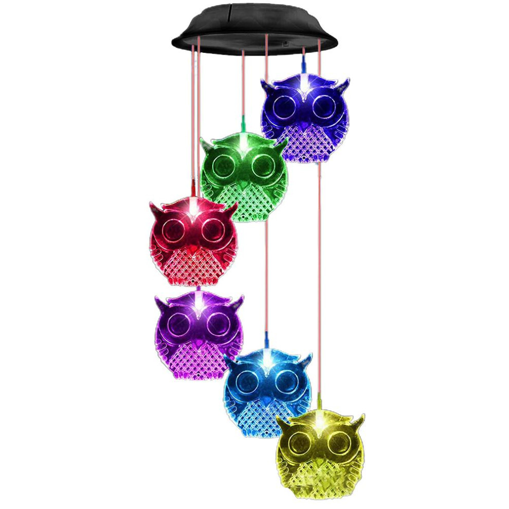 Owl Solar Wind Chime Light Waterproof Color-image-OPC-PK7CYB6-NEW