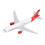 Airliner Model with Stand Simulated Exquisite 9