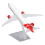 Airliner Model with Stand Simulated Exquisite 3