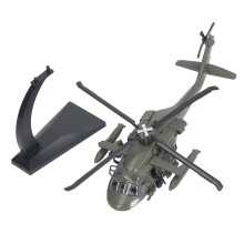 Alloy Diecast Sound Light Armed Helicopter Model