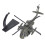 Alloy Diecast Sound Light Armed Helicopter Model 1