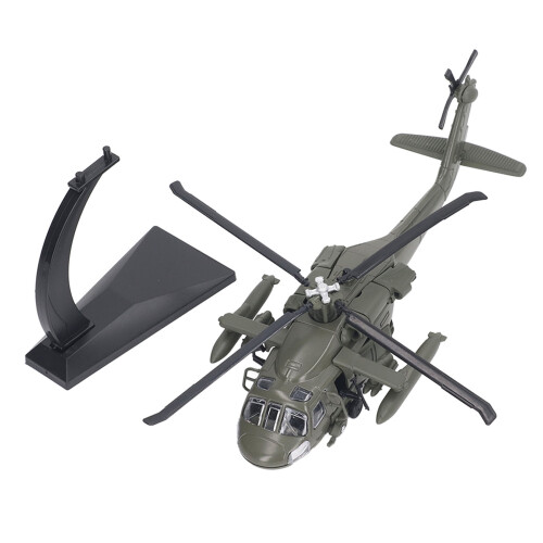 Alloy Diecast Sound Light Armed Helicopter Model