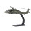 Alloy Diecast Sound Light Armed Helicopter Model 3
