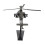 Alloy Diecast Sound Light Armed Helicopter Model 10