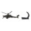 Alloy Diecast Sound Light Armed Helicopter Model 1