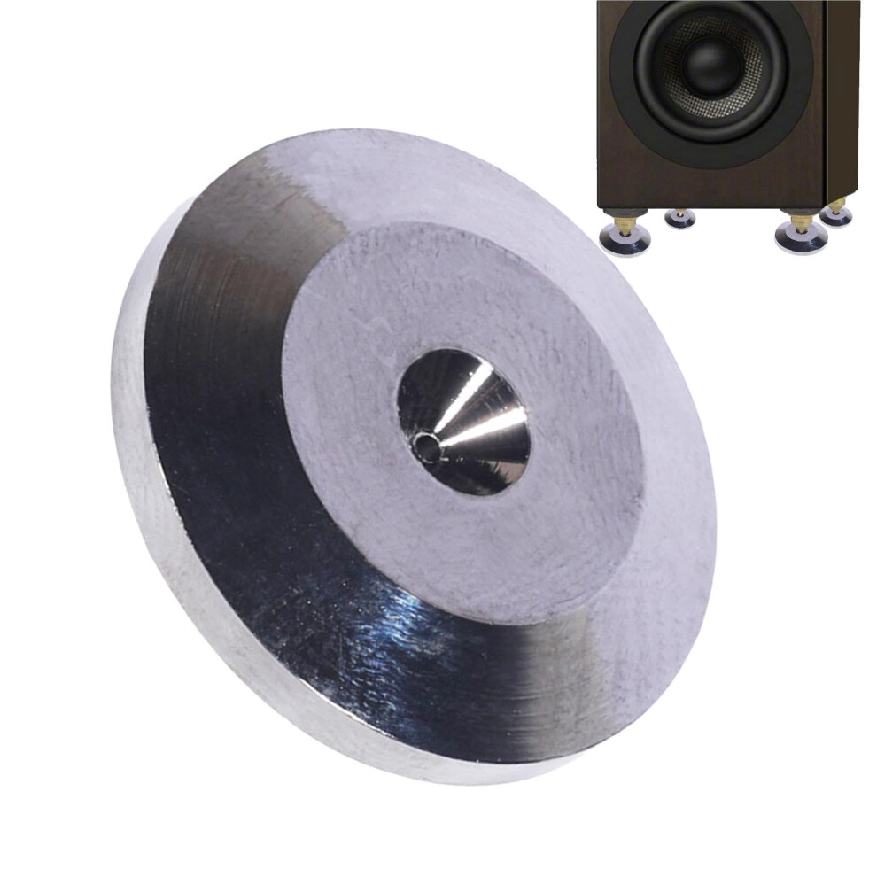 Loudspeaker Isolation Pad | Copper Anti-Slip Subwoofer Isolation Feet For Home Theater, Enhanced Sound Quality Silver/Gray 6947110811048