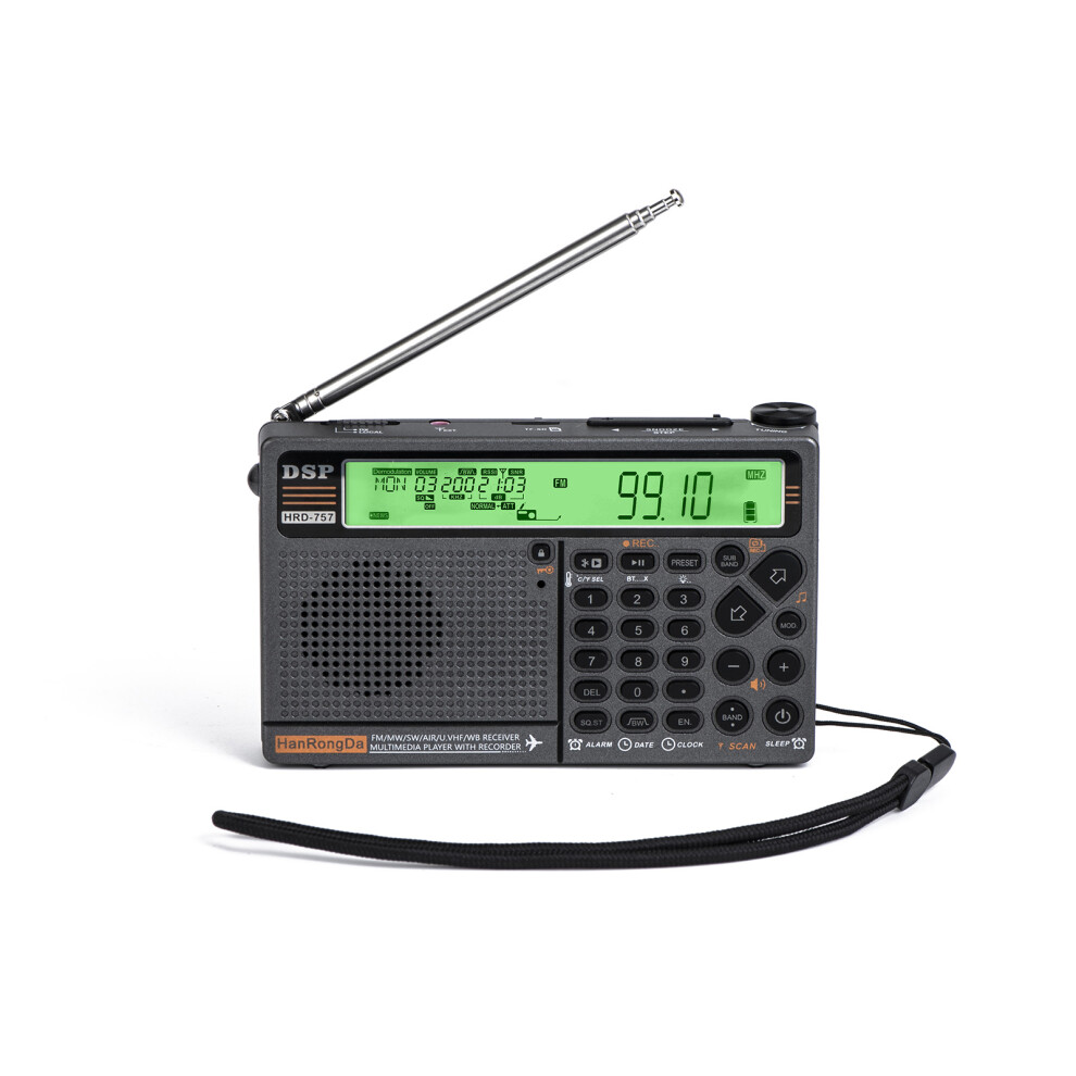 Hanrongda Hrd-757 Multi-Band Radio Fm Am Mw Sw 8130196217165