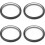 4 Packs Compatible with Gopro Max Protective Lens 1