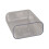 Adhesive Storage Bin Transparent Plastic Wall 12