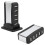 Hub USB a 7 porte USB 2.0 480 Mbps ABS nero 5V1A 5